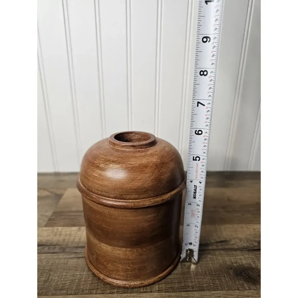 Wooden‎ Cannister Set Of 2 Decorative Modern Apothecary Nautical Kitchen